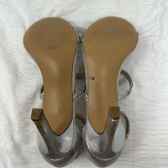 Michael Michael Kors Sylvia Sparkely Heels- Size 10 - Picture 8 of 16